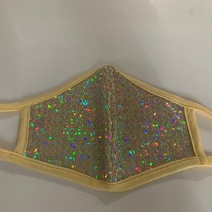 Glitter- sequin fashion face mask
